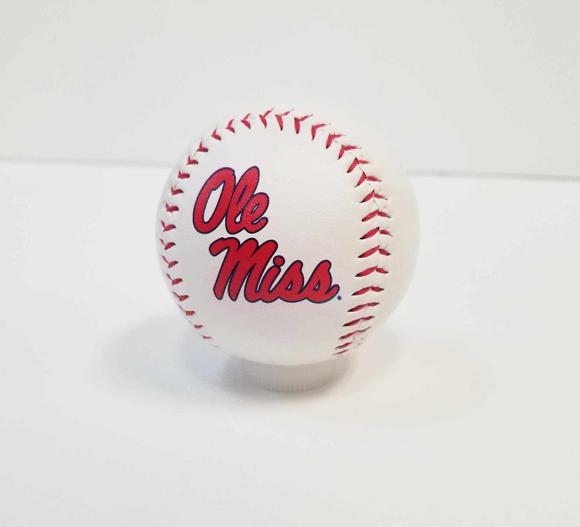 image of: Ole Miss Souvenir Baseball