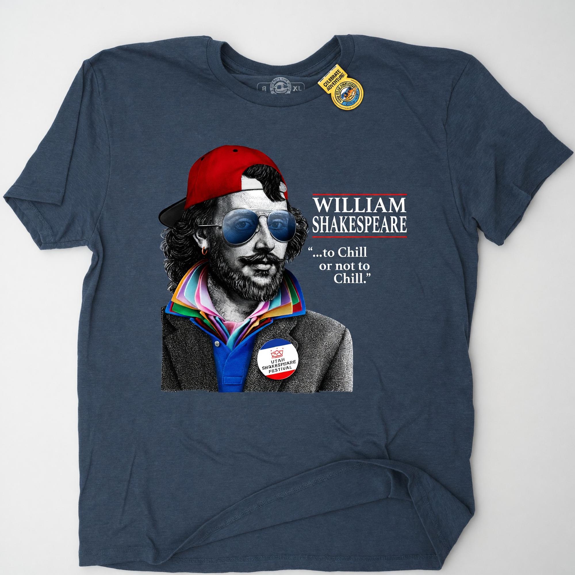 Product image 1 of 1 for SHAKESPEARE TO CHILL OR NOT TO CHILL T-SHIRT USF 2026