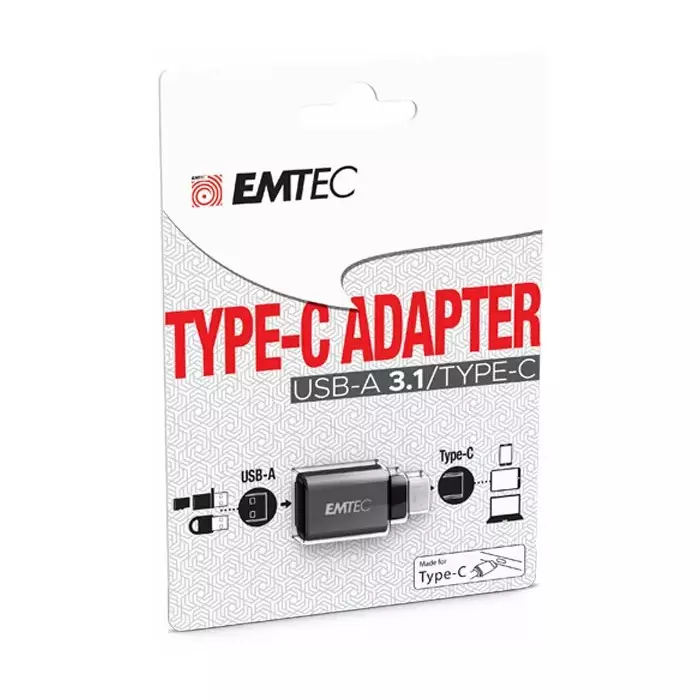 image of: EMTEC TYPE C ADAPTER TO USB 3.1