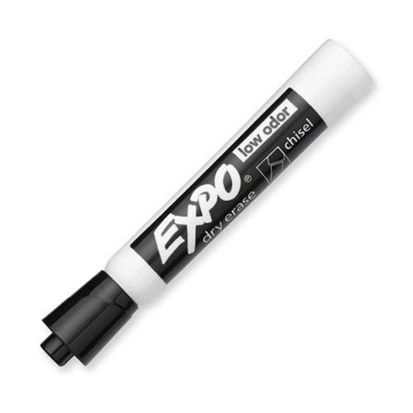 Expo Low Odor Dry Erase Marker - Black Chisel Bulk; $2.79