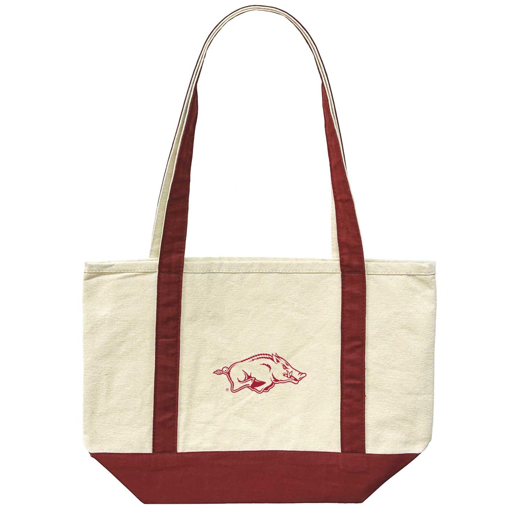 Variant 2 of 2 for Arkansas Razorbacks Boat Tote Bag