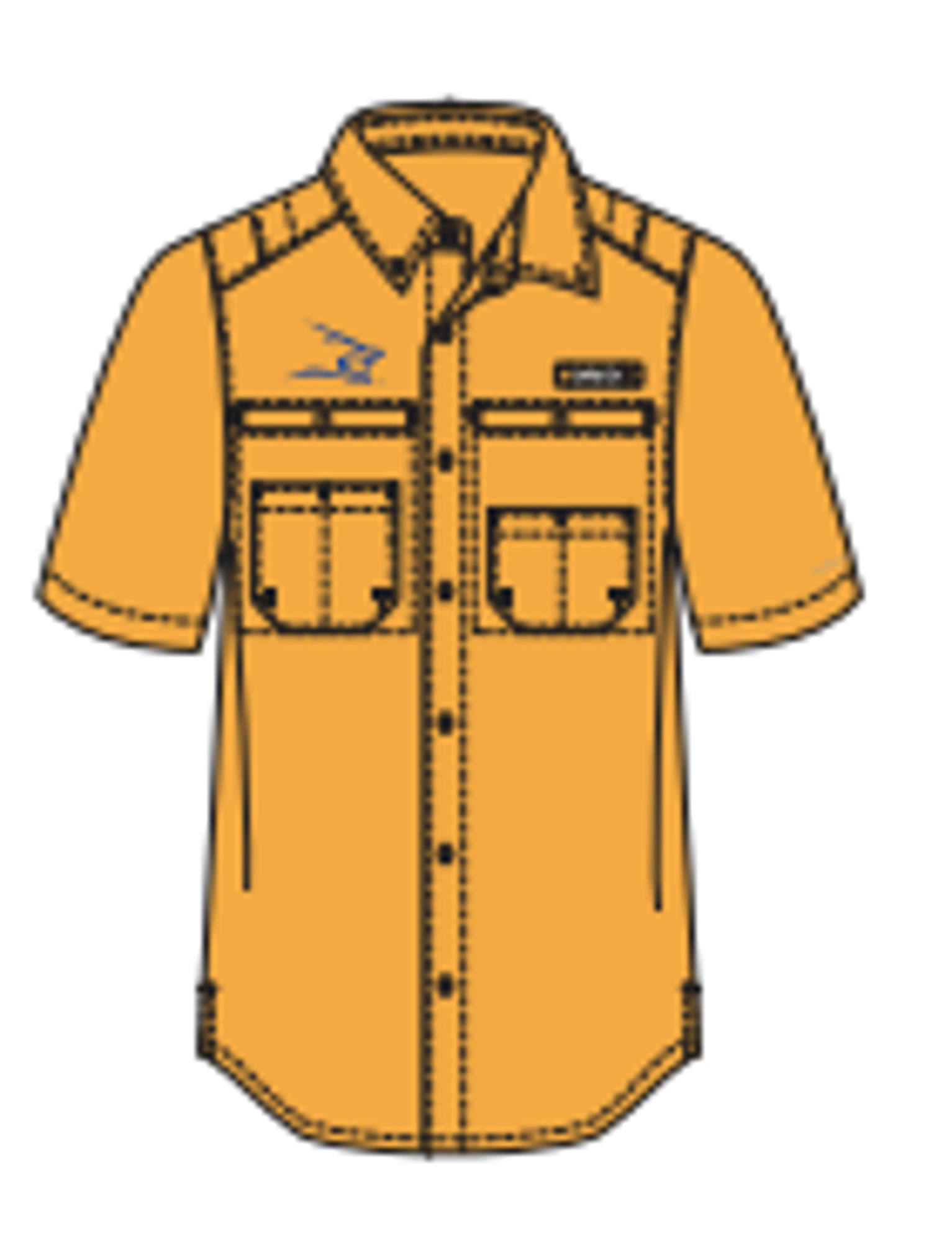 Product image 3 of 3 for TAMUK COLUMBIA SS FISH SHIRT