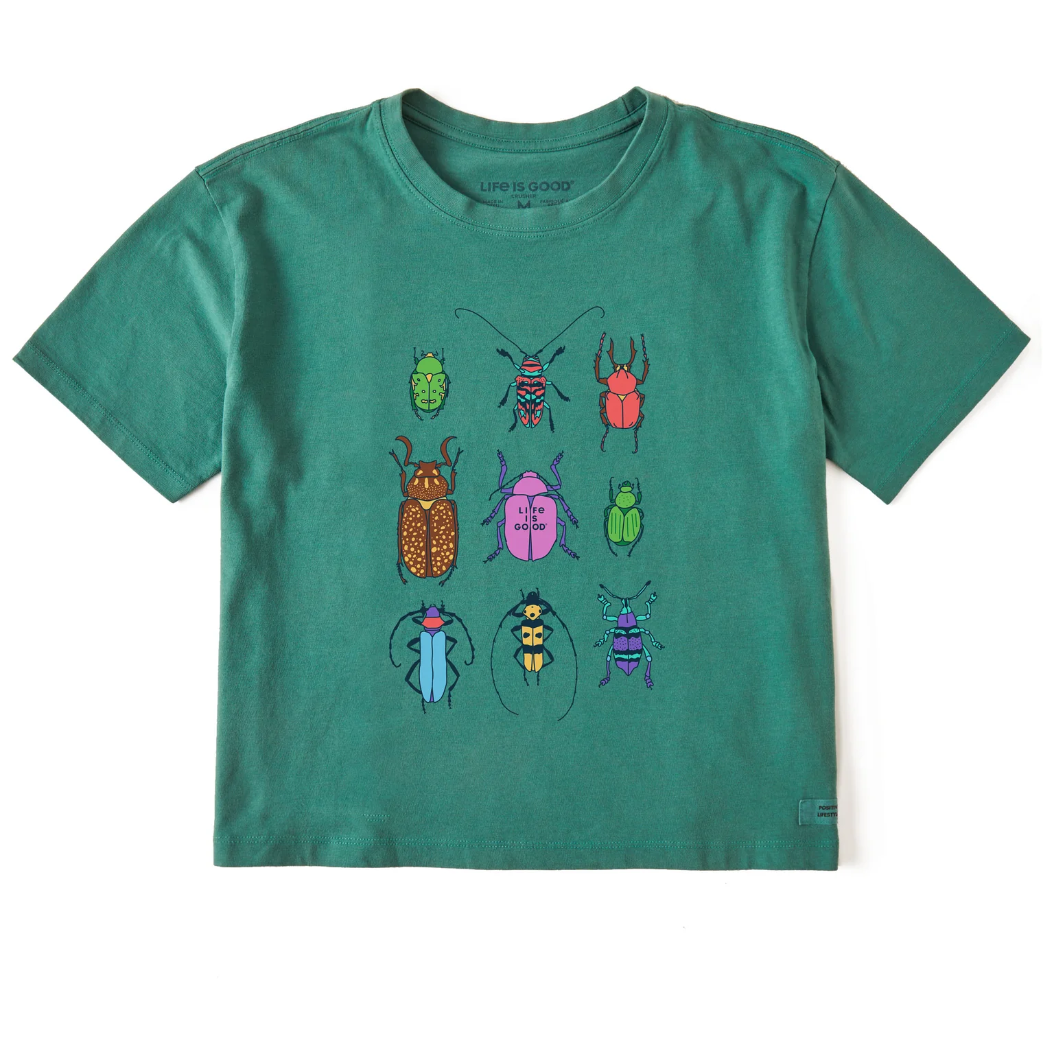 Product image 1 of 3 for Life is Good Bug Grid Tee