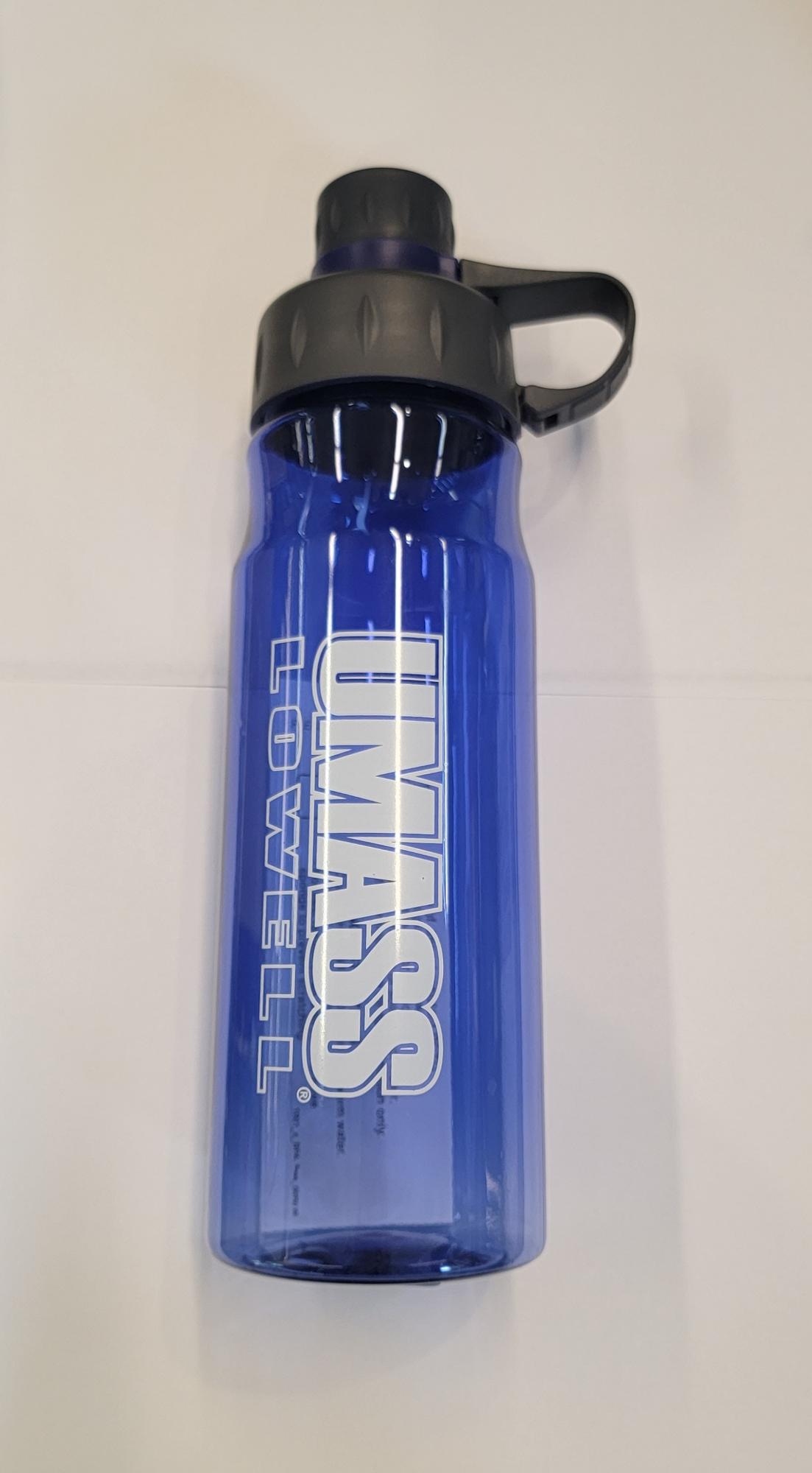 image of: UMass Lowell Blue Screw Top Bottle