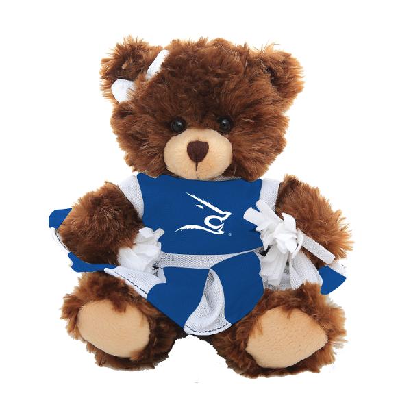 TAMUK 6" CHEERLEADER CHOCOLATE BEAR SM; $28.99