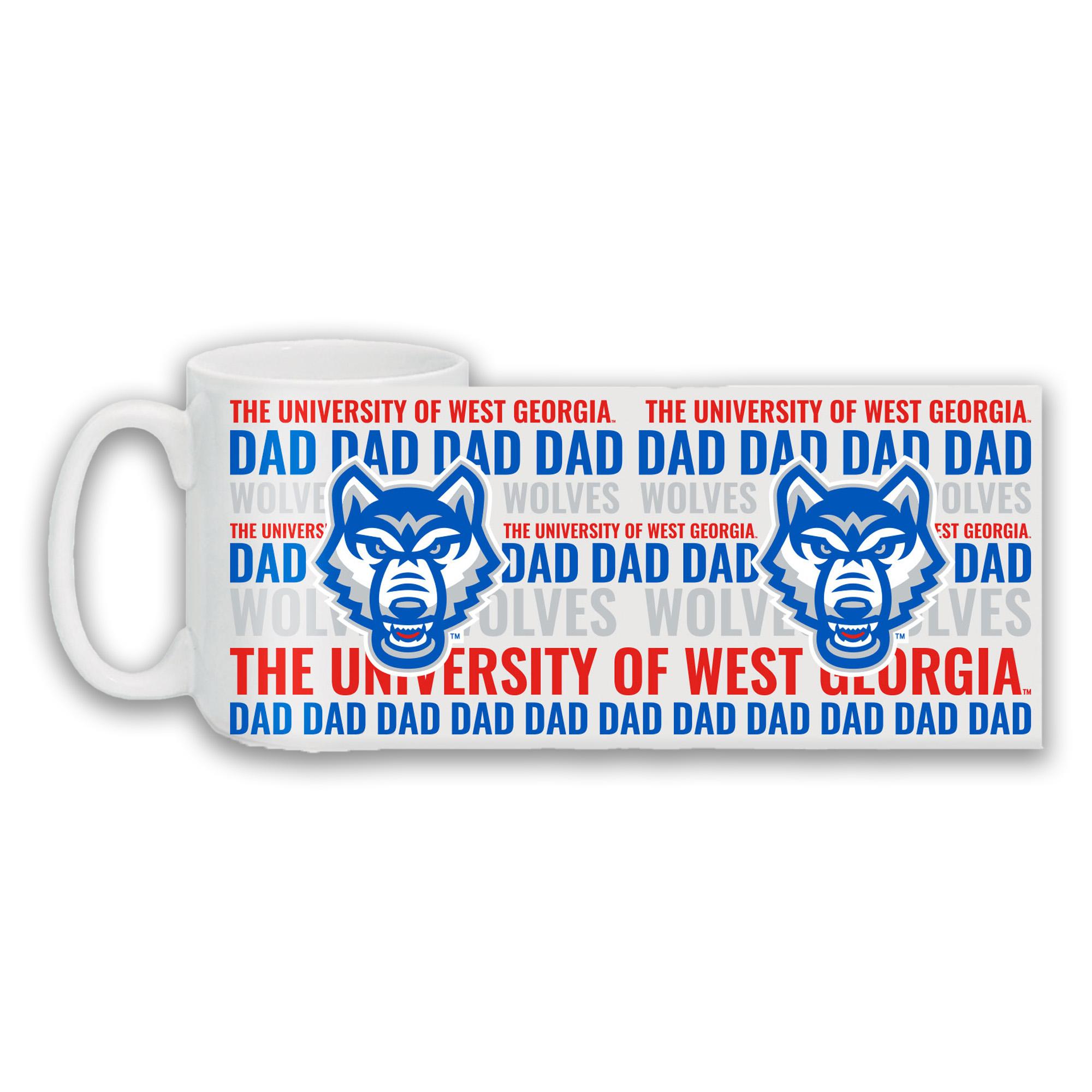 image of: WOLF LOGO DAD COLORMAX EL GRANDE MUG