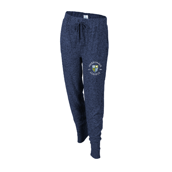 Ladies Navy Heather Cuddle Jogger; $49.99