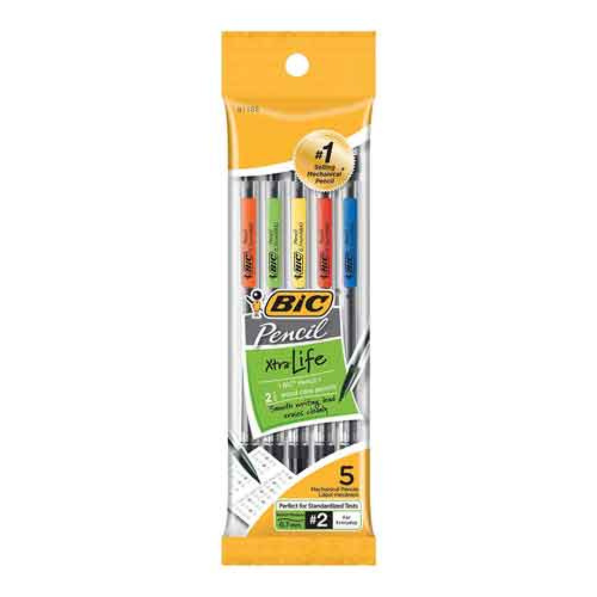 Product image 1 of 1 for Pencil-.7MM-5 Pack Bic