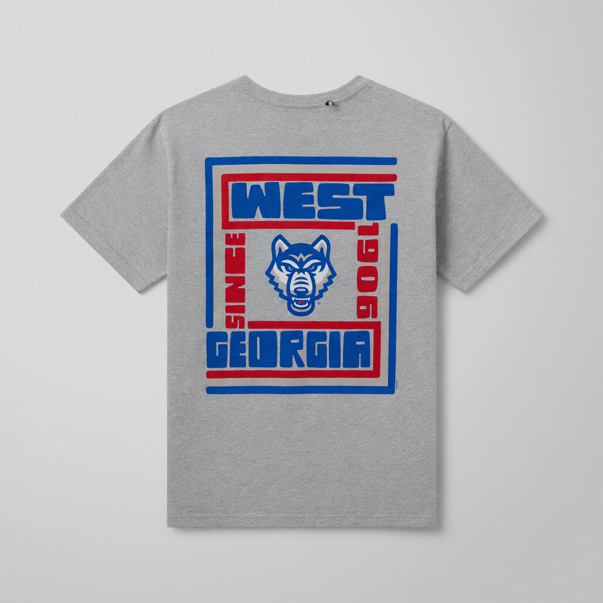 Variant 9 of 10 for RETRO LINES WOLF LOGO T-SHIRT