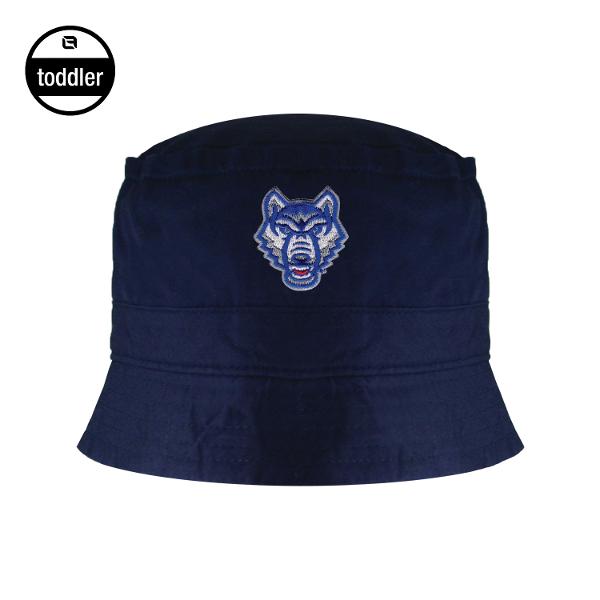 WOLF LOGO ELROY TODDLER BUCKET HAT; $20.99