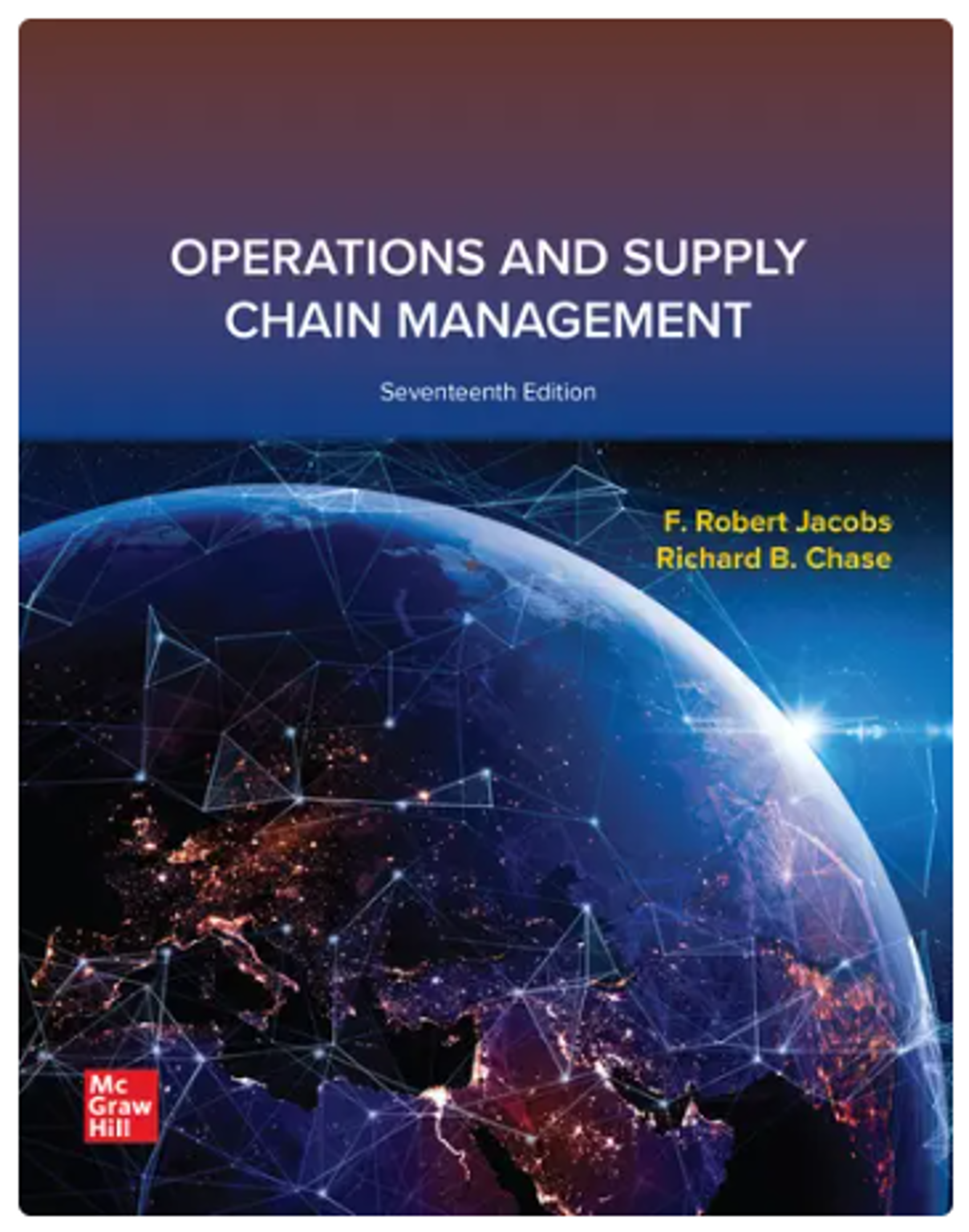 Cover image for Print Upgrade - Operations & Supply Chain Management
