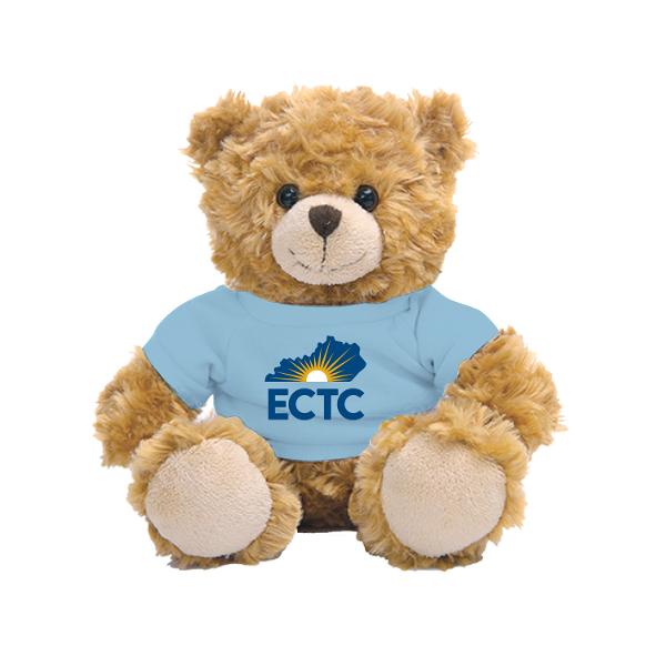KECTC PLUSH 10" BEAR W/T-SHIRT; $21.99