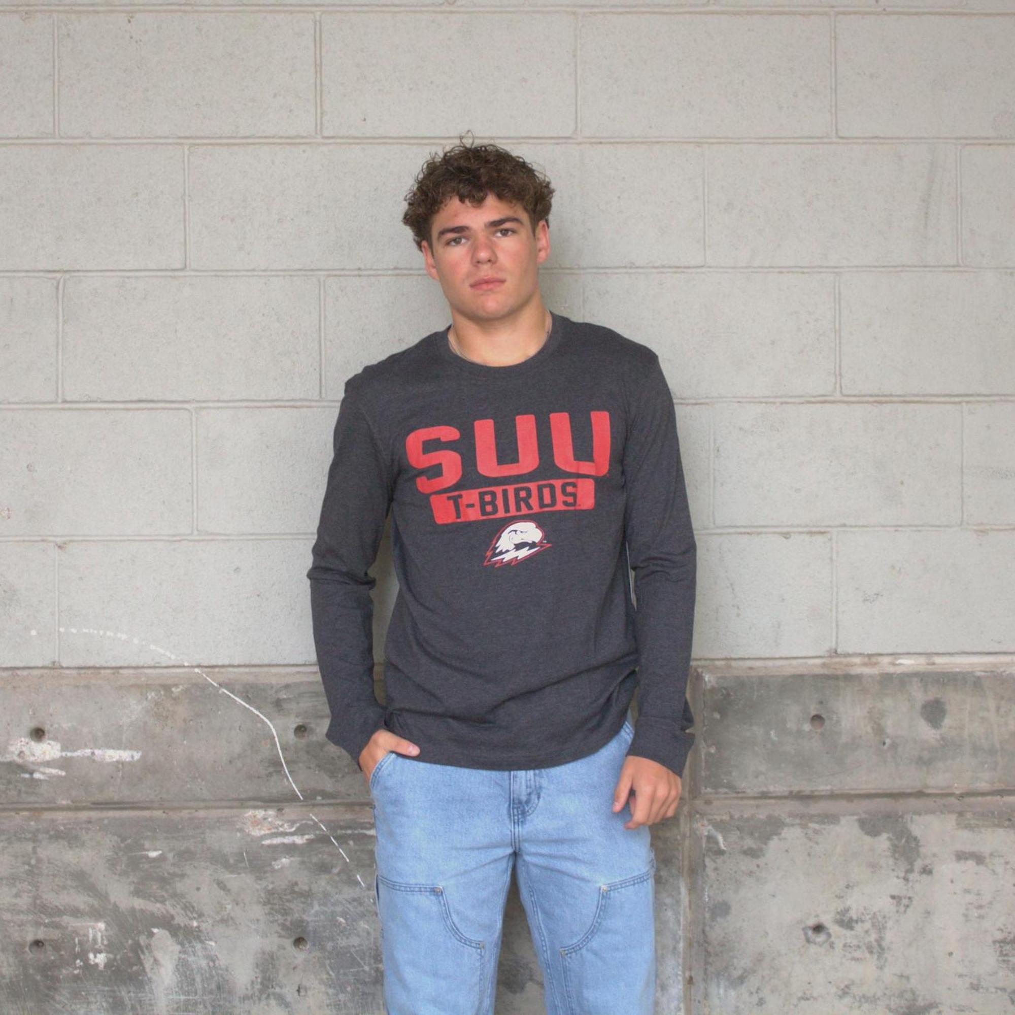 Product image 1 of 2 for SUU Thunderbirds Neo Black Long Sleeve Tee