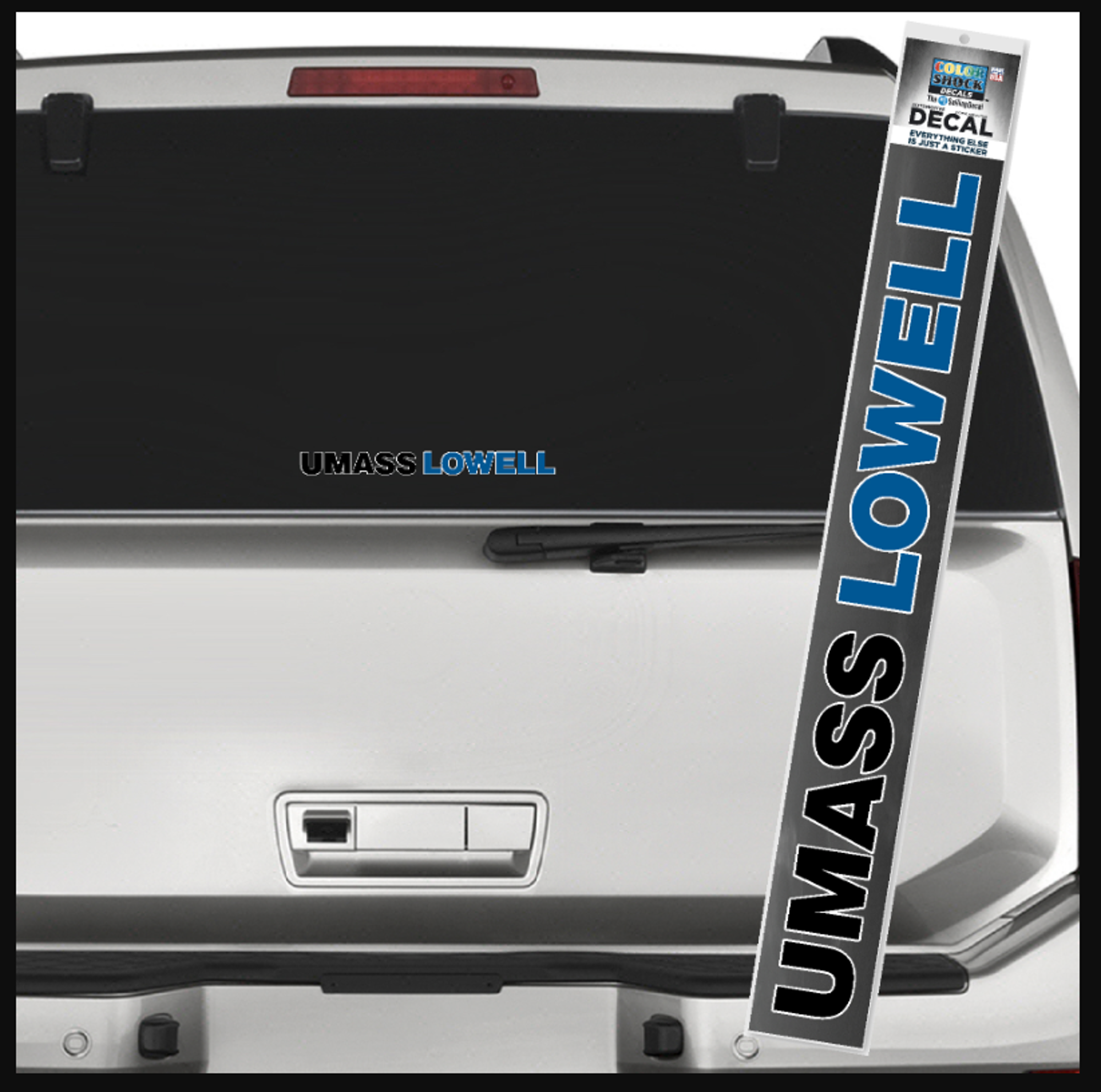 image of: UMass Lowell Block Decal