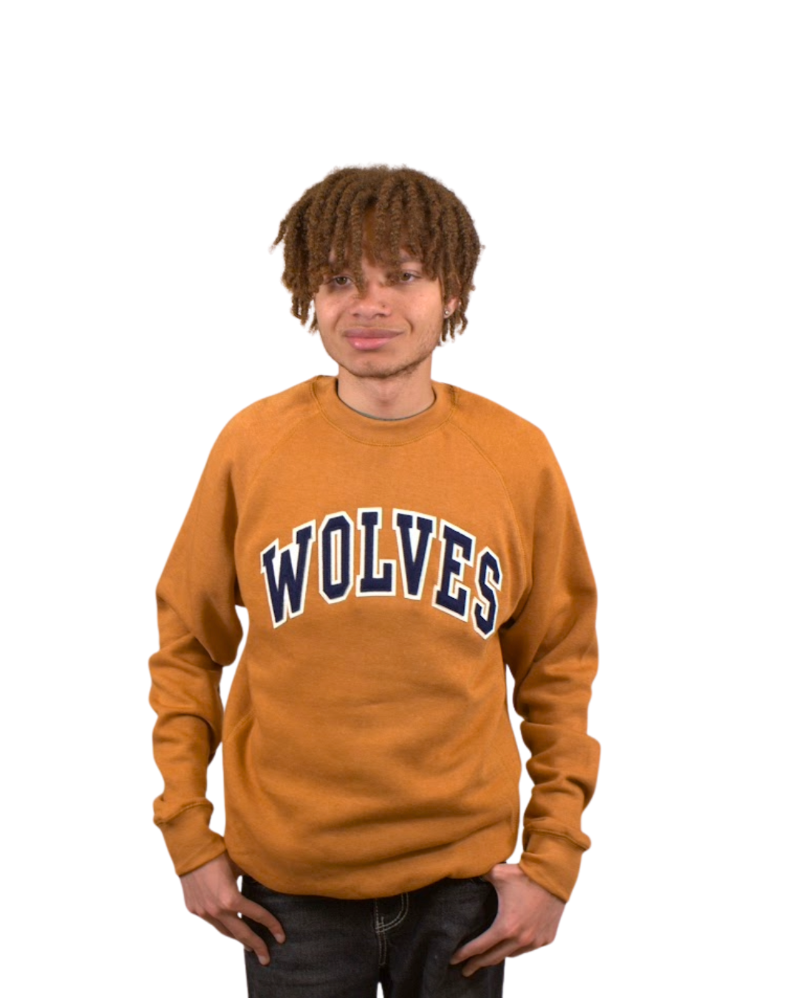 Product image 1 of 2 for UWG WOLVES BLENDED RAGLAN