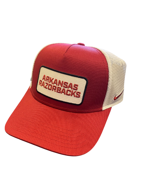 Arkansas Razorbacks Youth Rise Pinch Panel Meshback Cap; $28.00