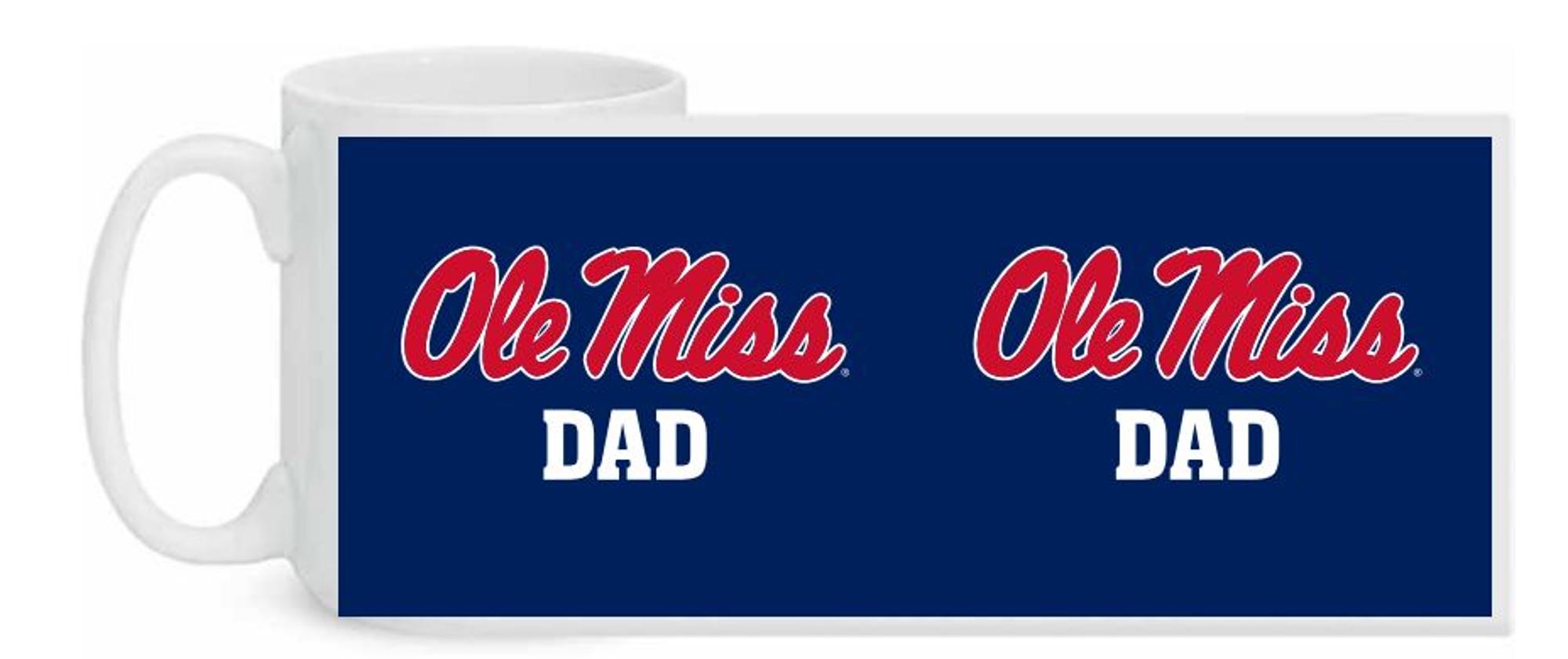 image of: Ole Miss Dad Mug 15oz
