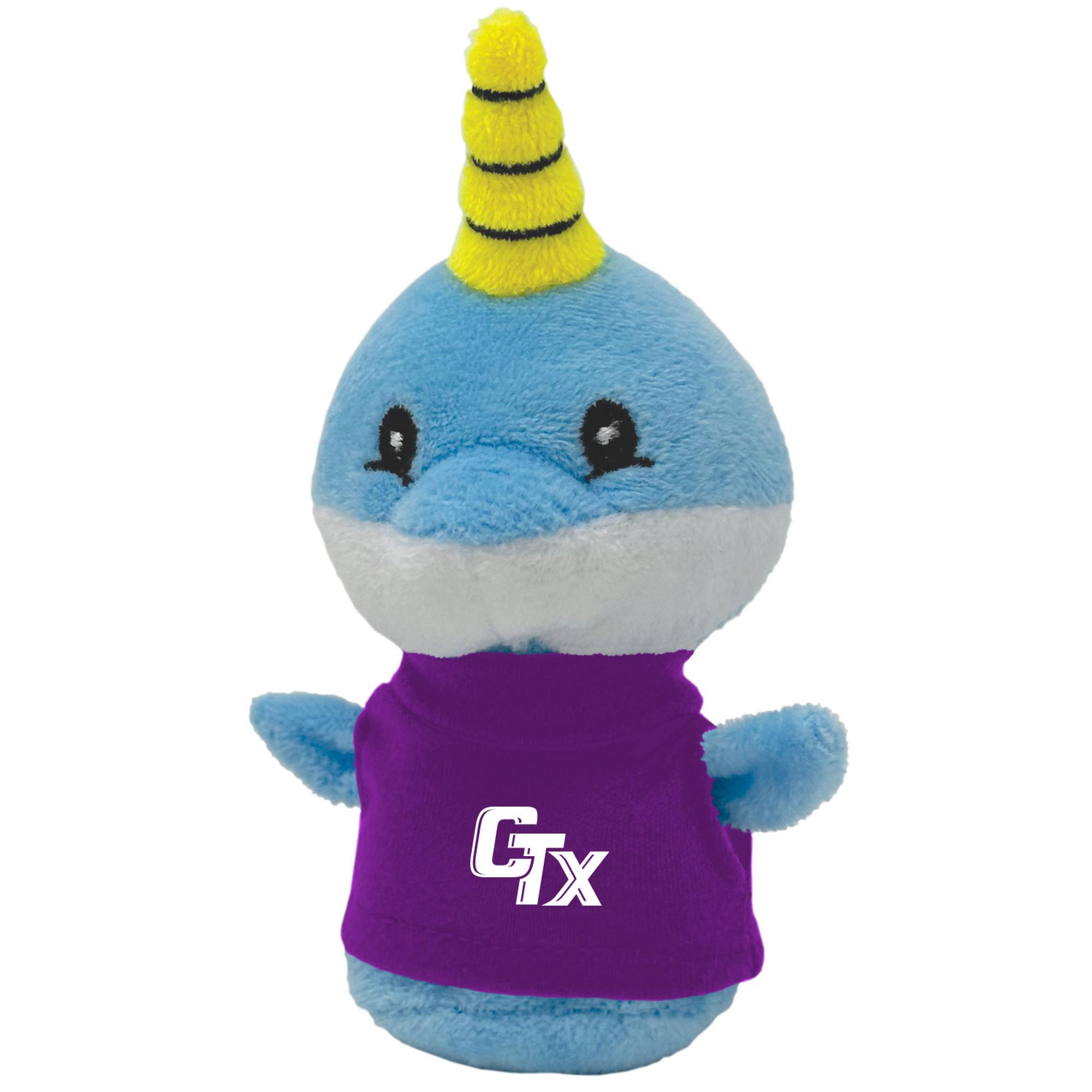 image of: CTX Shorties Plush Narwal