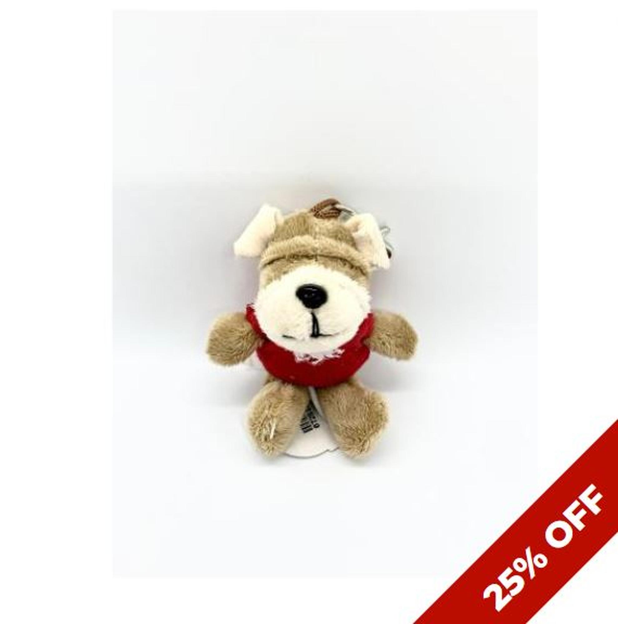image of: Arkansas Razorbacks Bulldog Plush Keychain