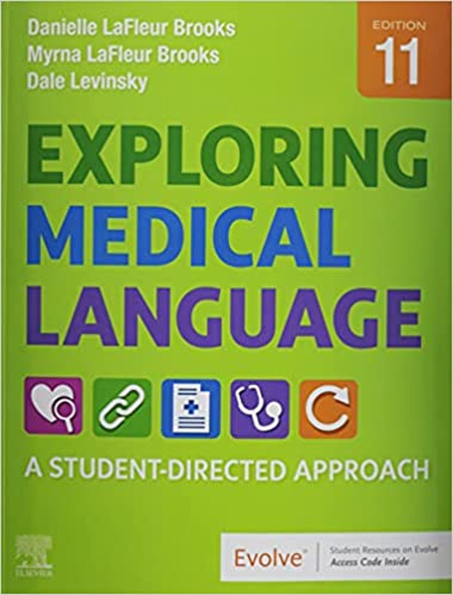 Cover image for EXPLORING MEDICAL LANGUAGE 11 Edition