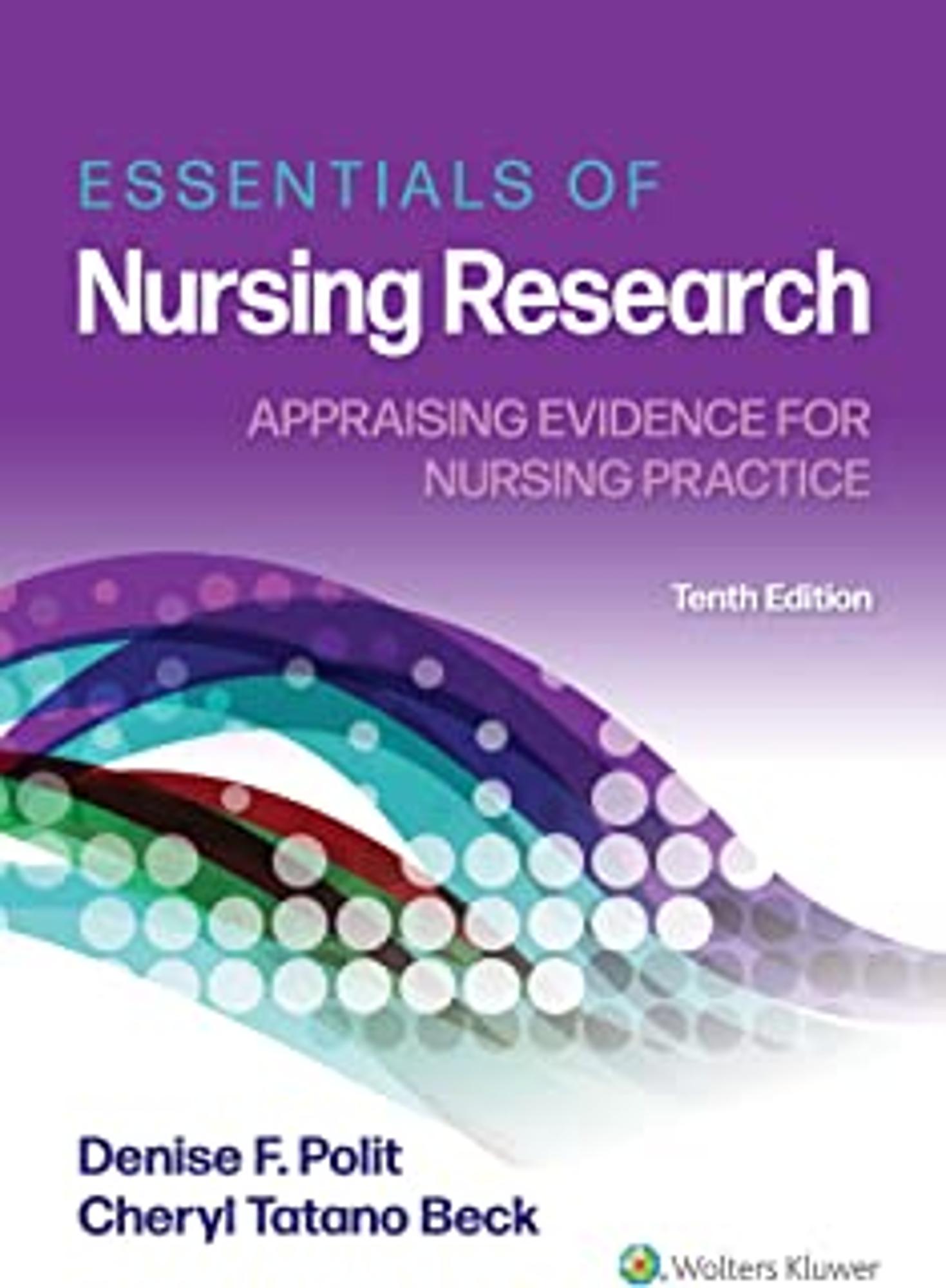Cover image for Essent Nursing Research 10e (us Ed)