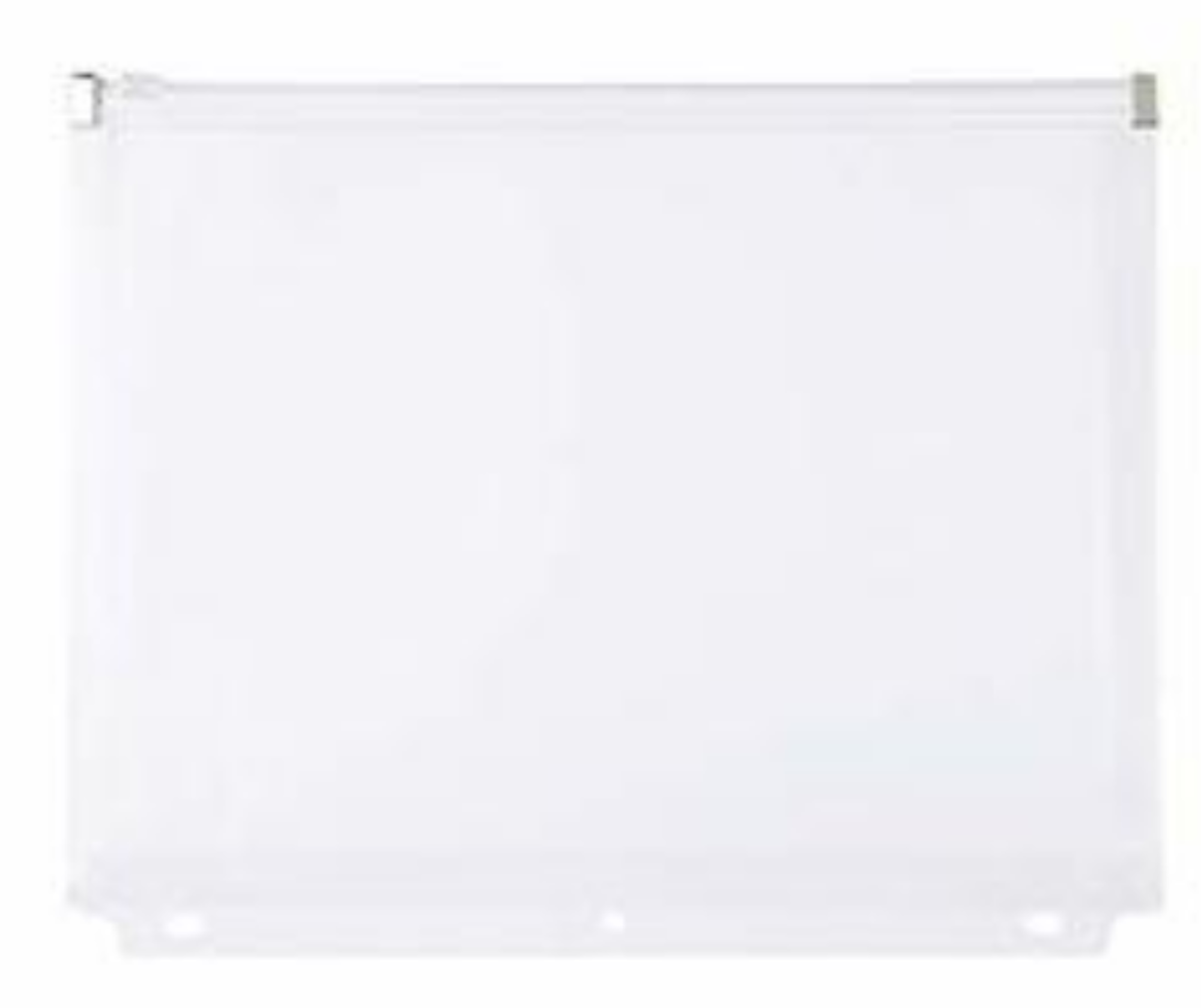 image of: Large Poly Pencil Pouch Clear for Binder