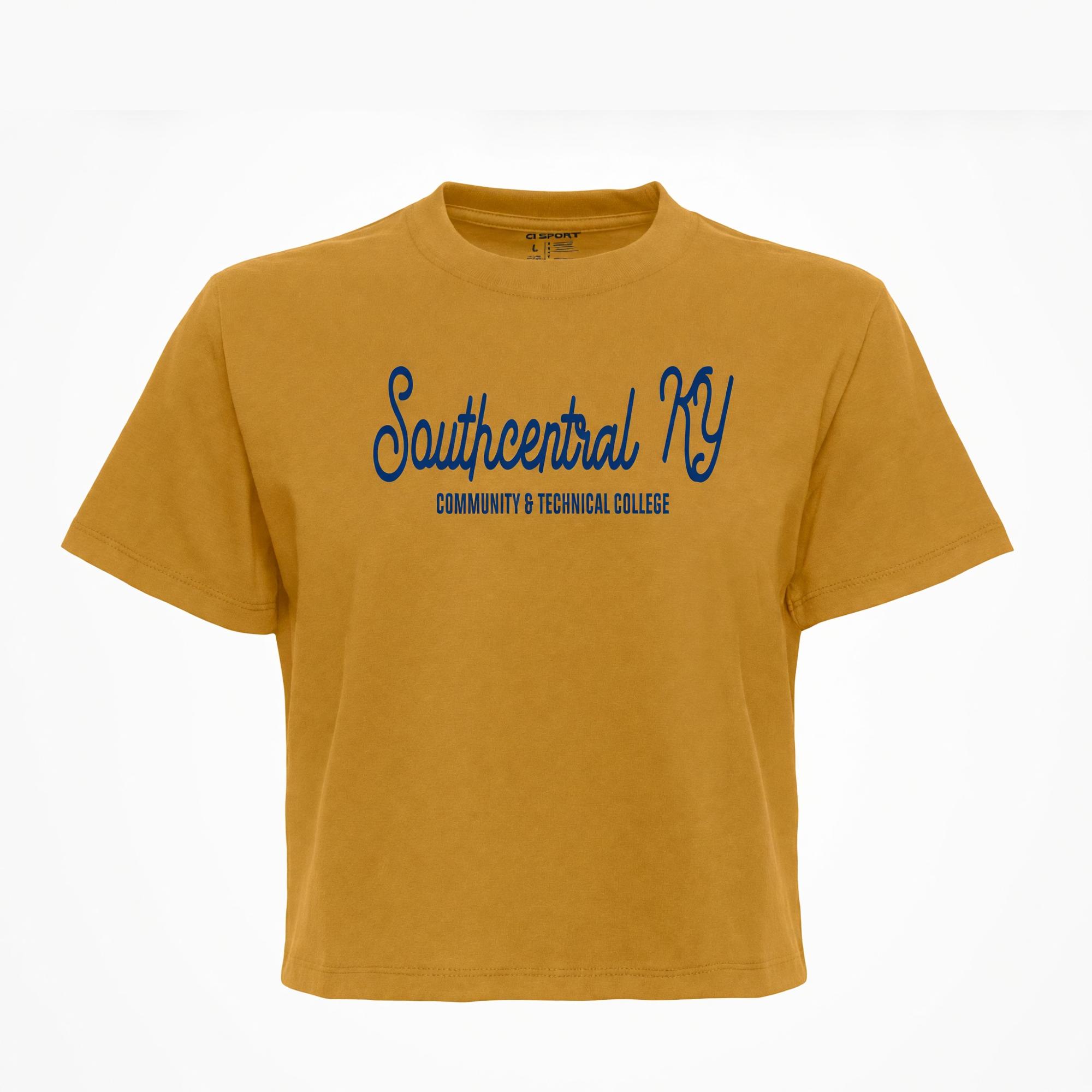 Product image 1 of 1 for KSCKY SS CROP GOLD LOGO