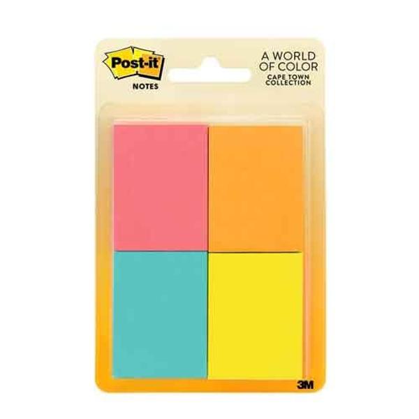 MMM POST-IT NOTES 4CT 1.5X2; $3.29