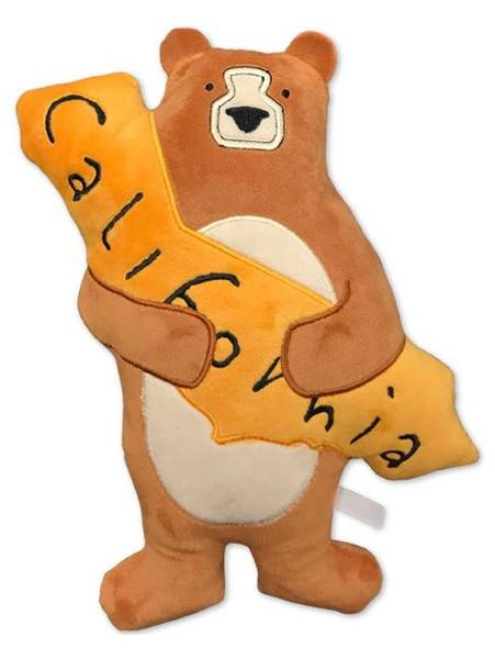 California Bear Hug Plush Pillow; $22.98