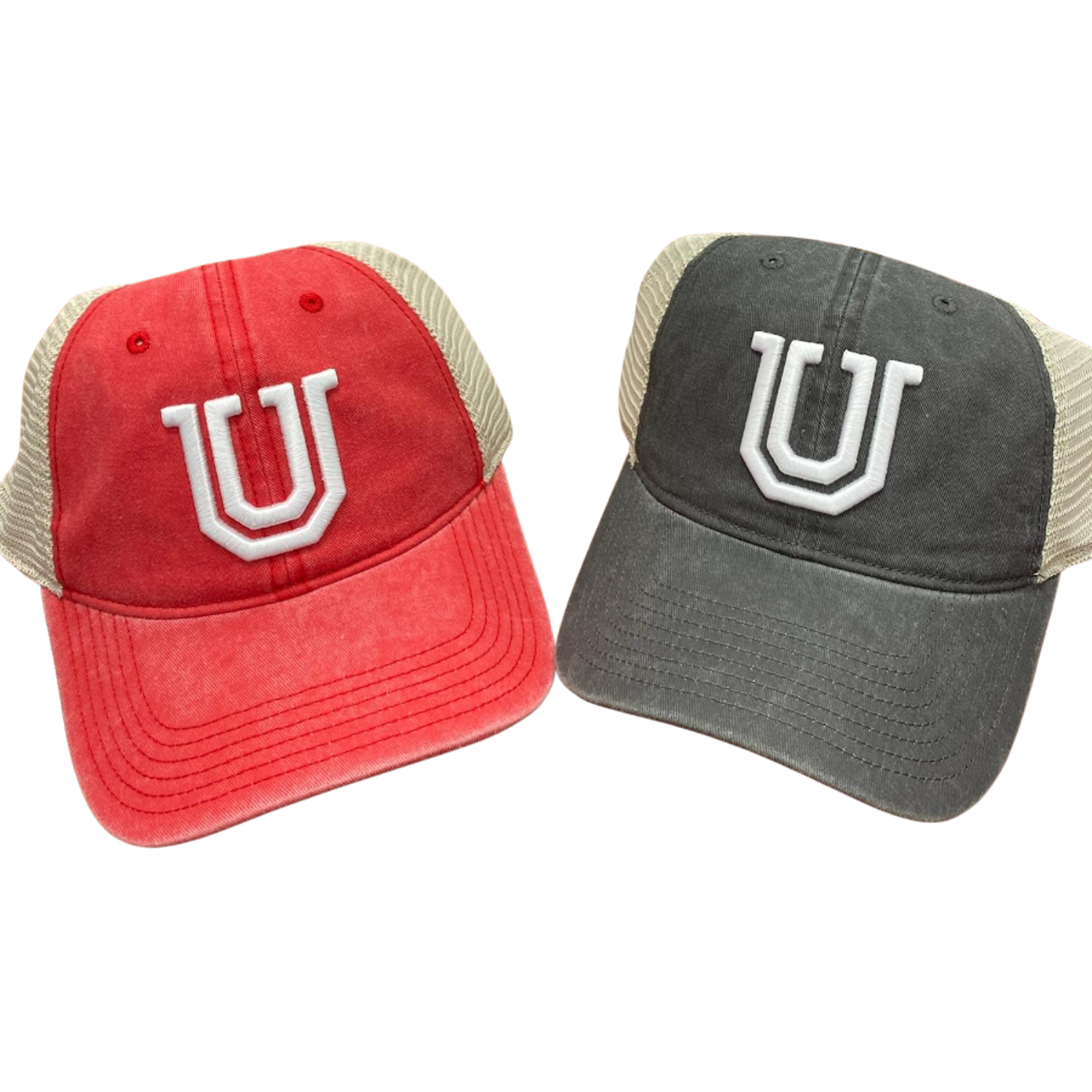 Union U Monogram Pigment Dyed Trucker Hat