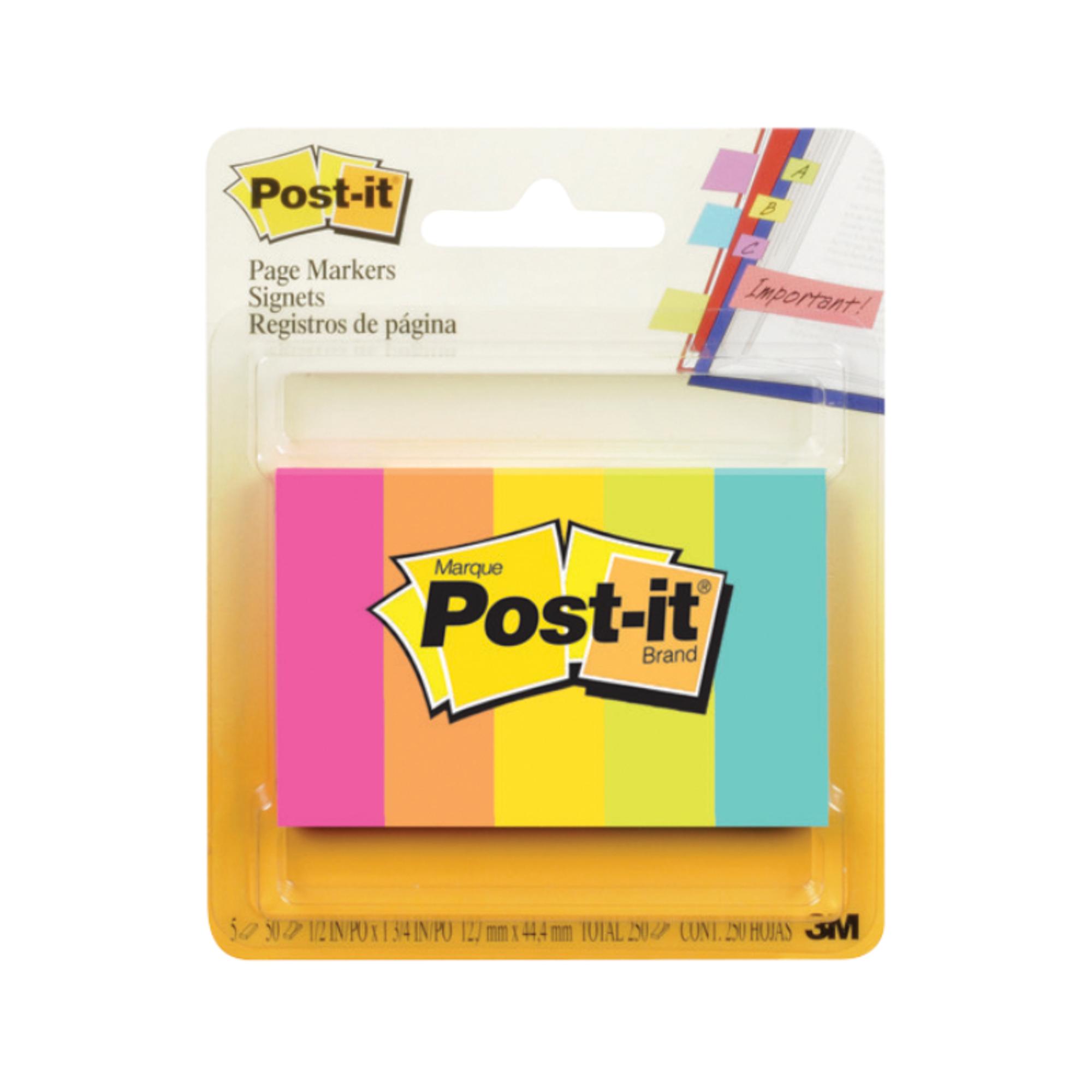 Product image 1 of 1 for Post-It Page Marker Assorted 3M