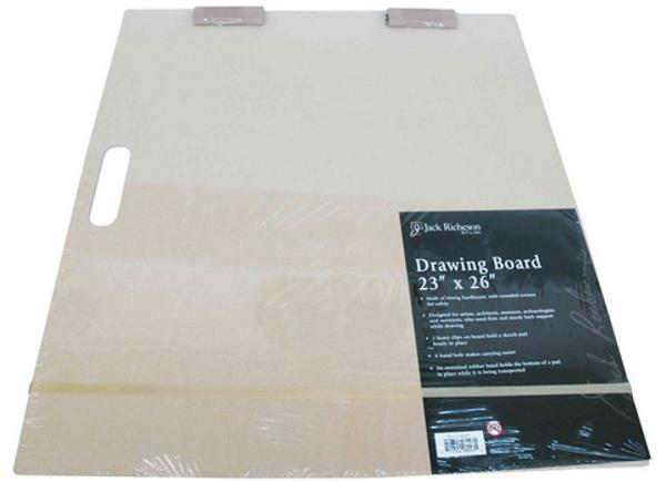 Riheson SKETCH BOARD w/ CLIPS  23" x 36"; $34.99