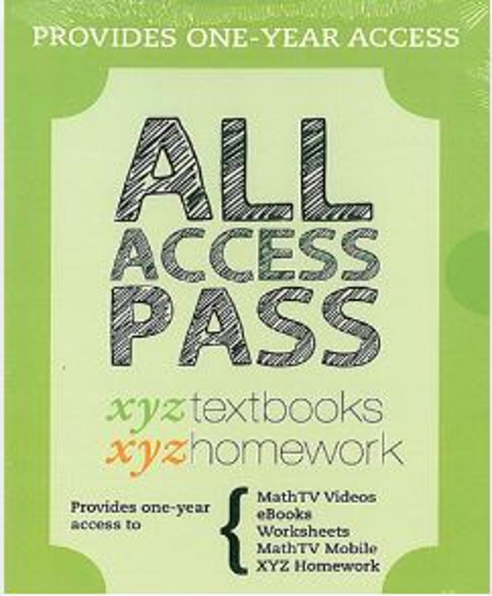 Cover image for All Access Pass for PRECALCULUS EBOOK and Homework MATH156