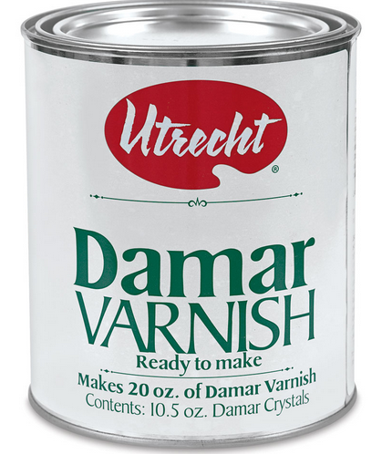 image of: Utrecht Ready-to-make Damar Varnish - 10.5 oz can