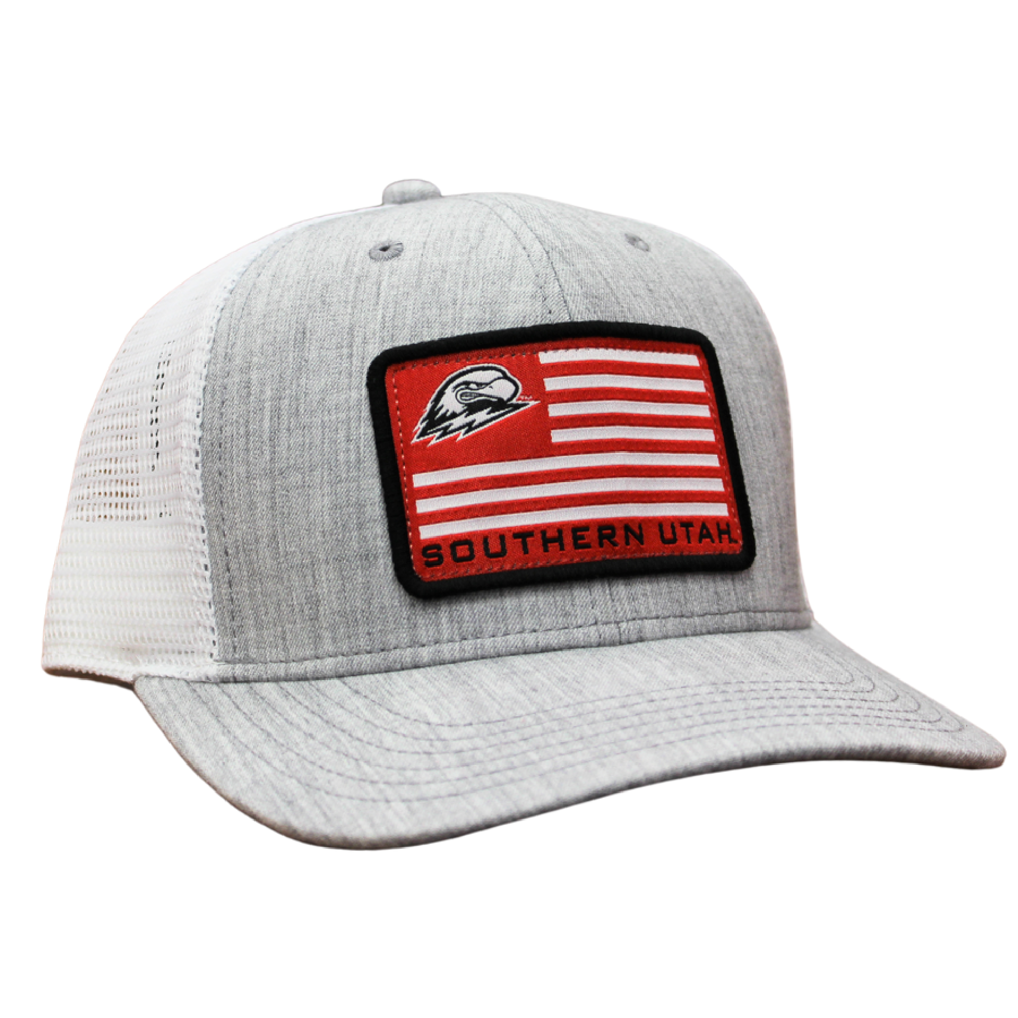 image of: Legacy Gray SUU Flag Snapback
