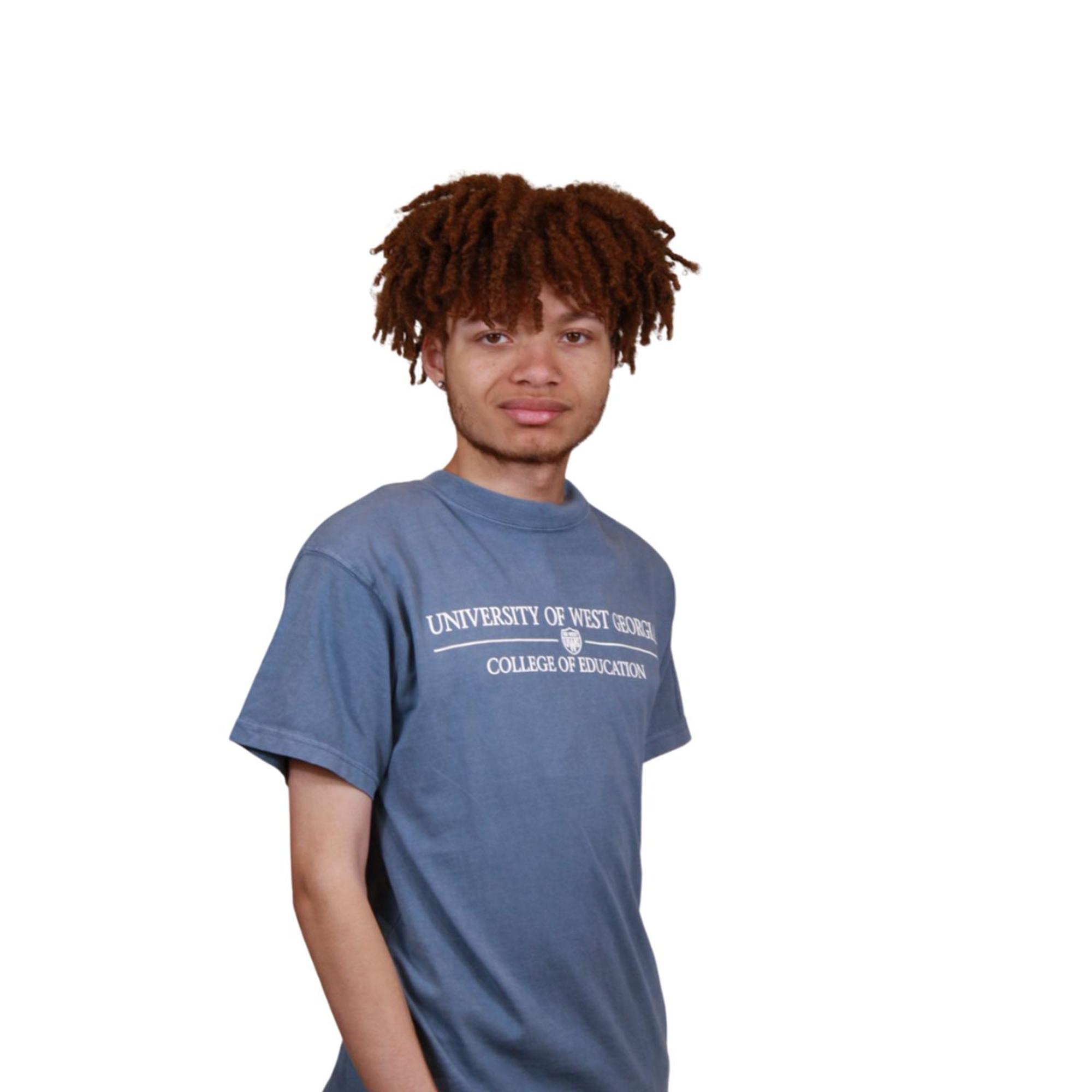 Product image 4 of 6 for COLLEGE OF EDUCATION SHIELD LOGO COASTAL COLOR TEE