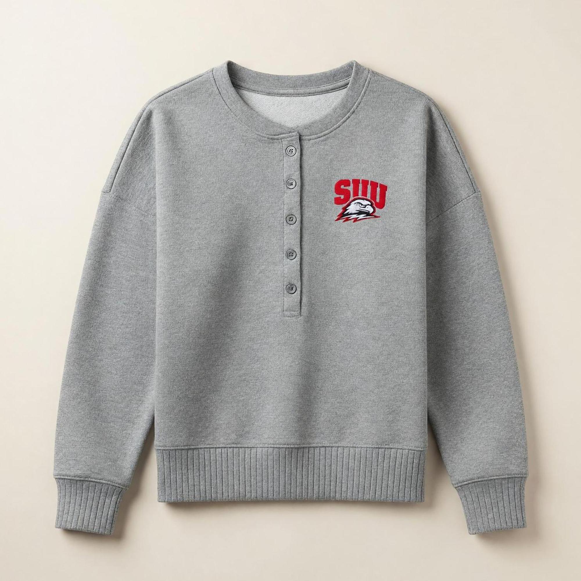 Product image 1 of 3 for Colosseum Women's SUU Henley Sweater