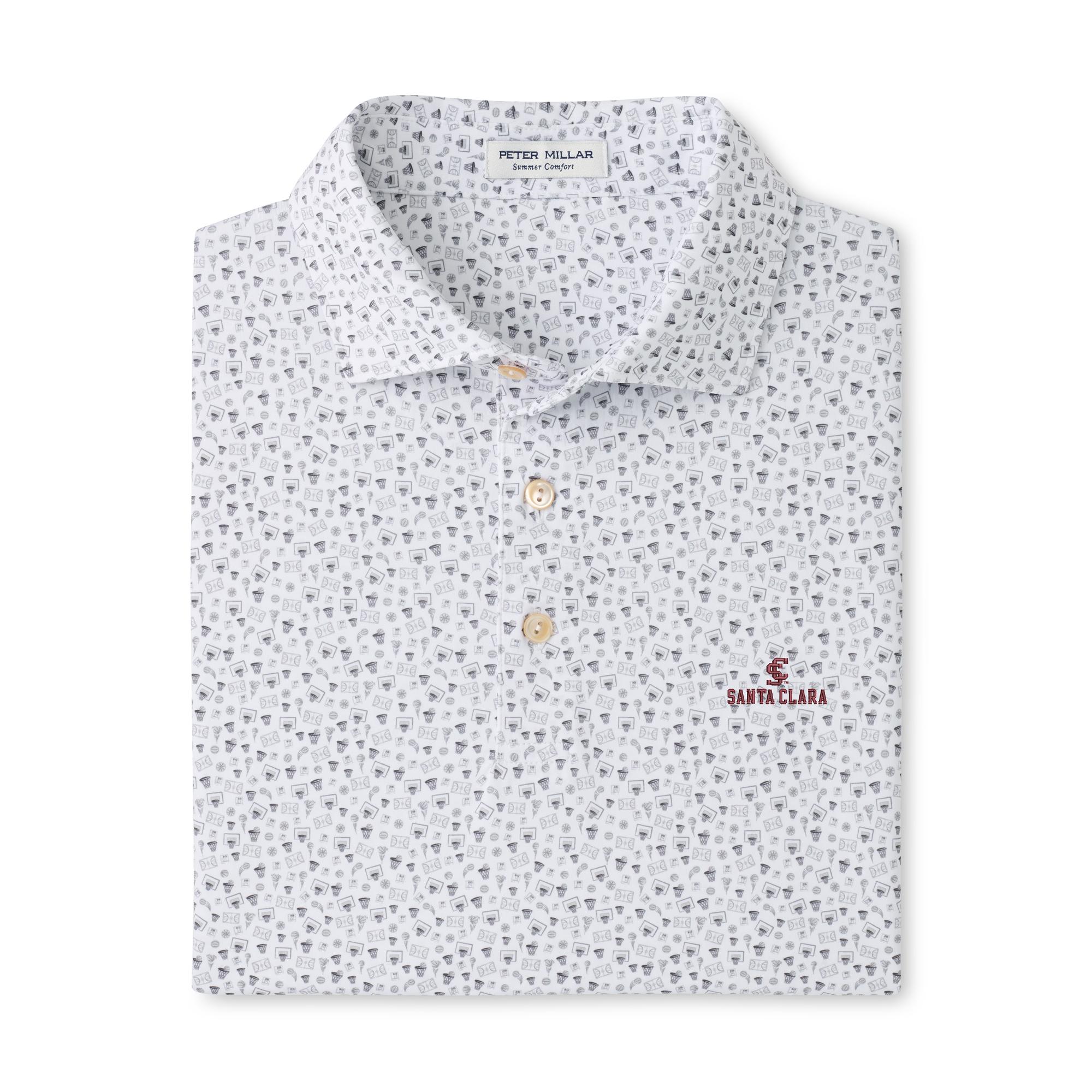 Product image 1 of 1 for Santa Clara Broncos Peter Millar Buzzer Beater Performance Jersey Polo