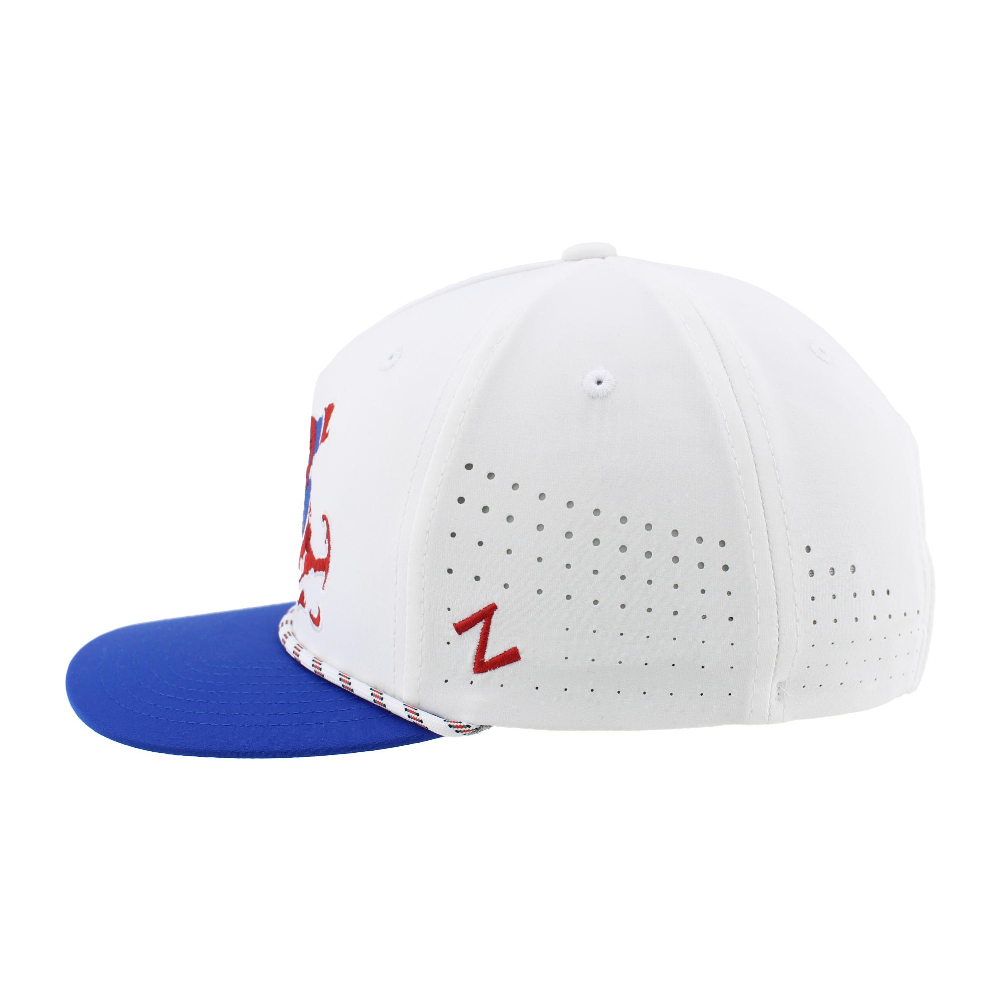 Product image 4 of 5 for Rowdy State Outline - White&Royal Snapback