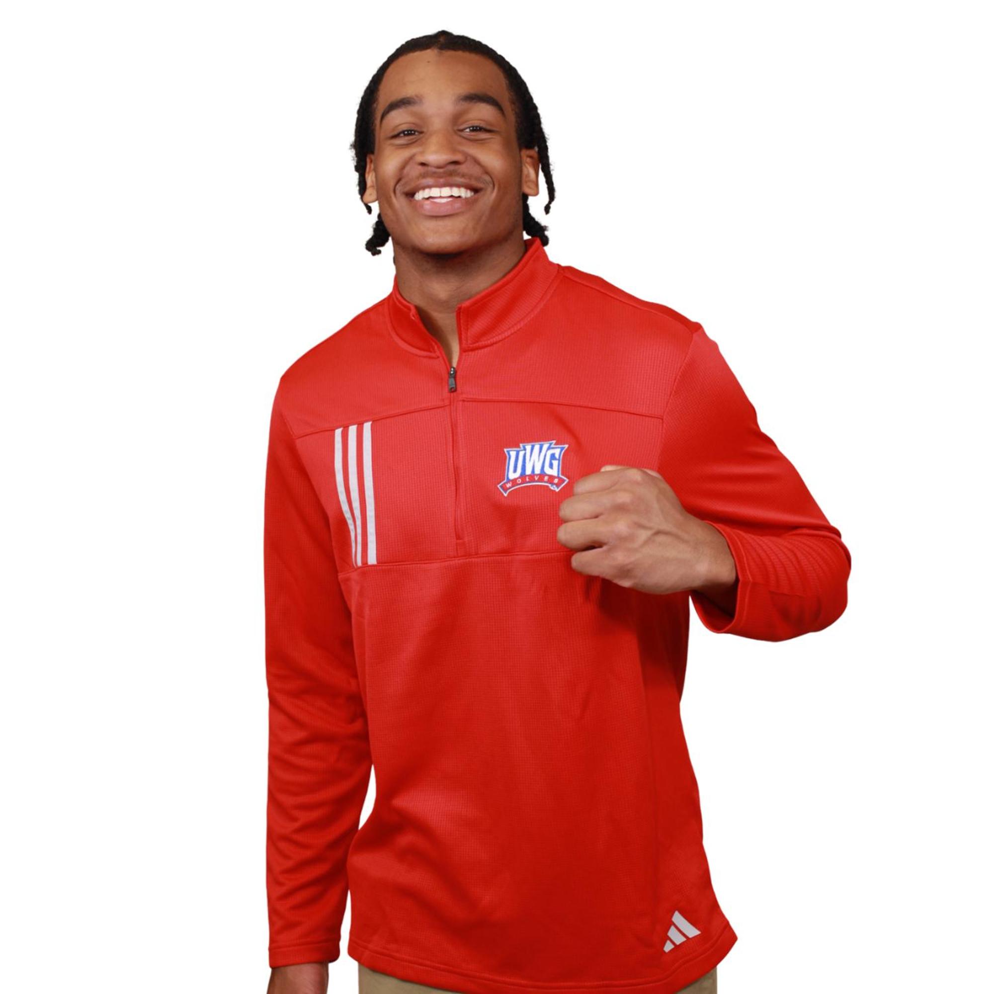 Product image 2 of 2 for ADIDAS THREE STRIPE QUARTER ZIP