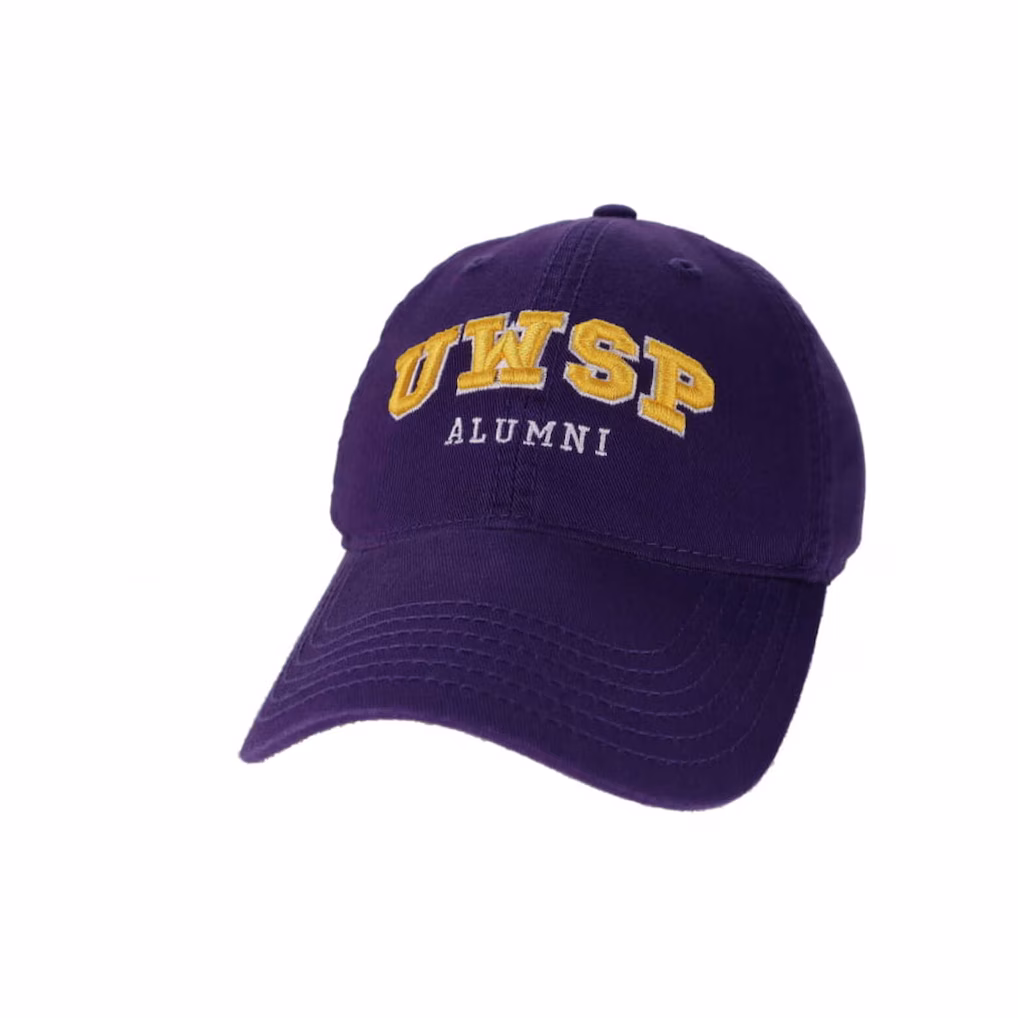 Product image 1 of 1 for University of Wisconsin Stevens Point NCAA Arch EZA SSN Alumni, Purple