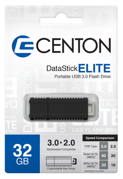 Centon DataStick Elite USB 3.0 32GB Flash Drive; $16.98