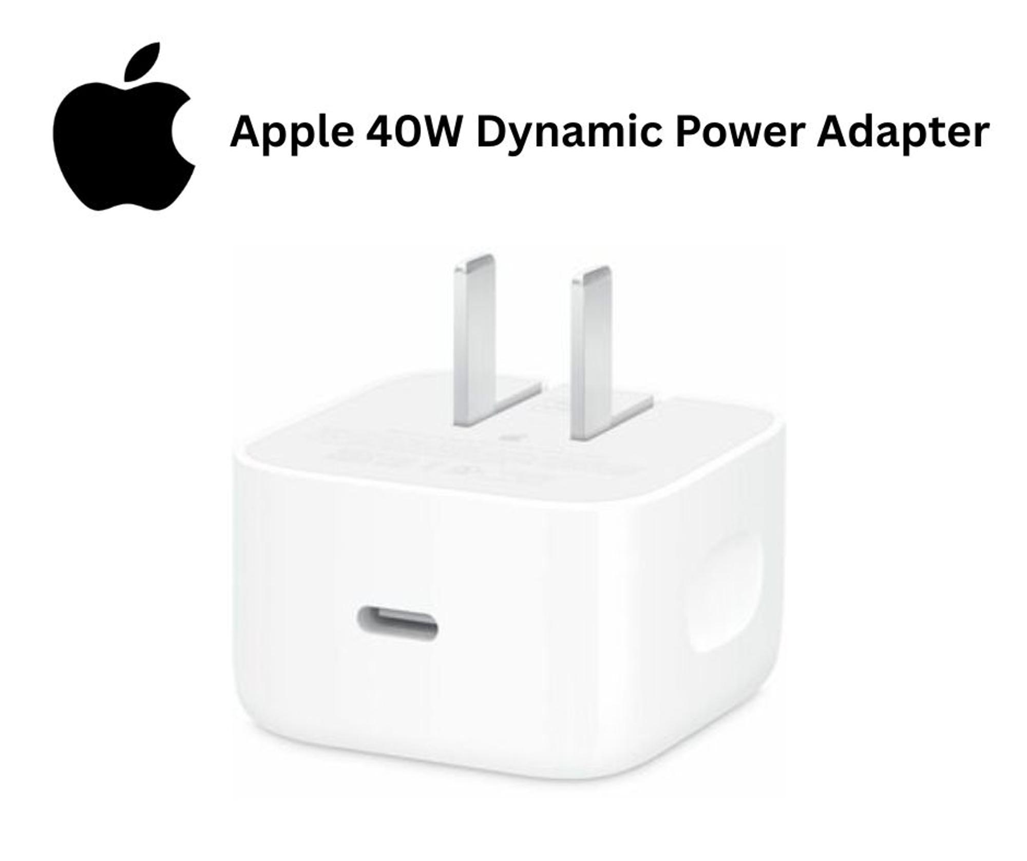 image of: Apple 40W Dynamic Power Adapter with 60W Max