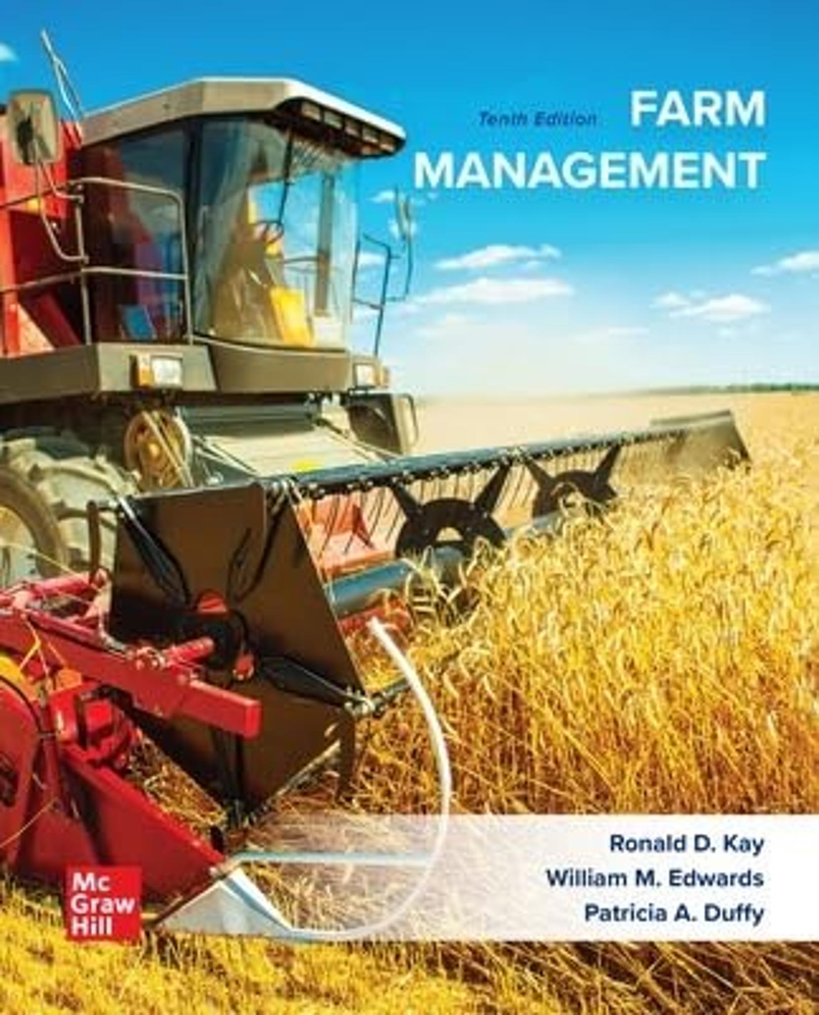 Cover image for FARM MANAGEMENT 10th Edition (LOOSELEAF)