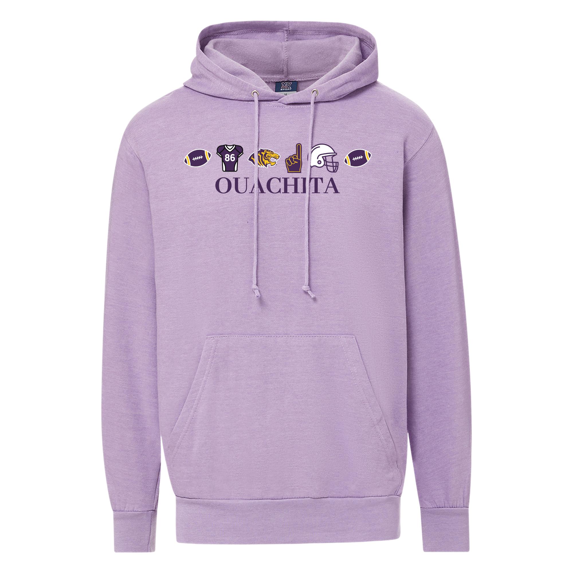 Product image 1 of 1 for Ouachita Football Fundamental Fleece Hood
