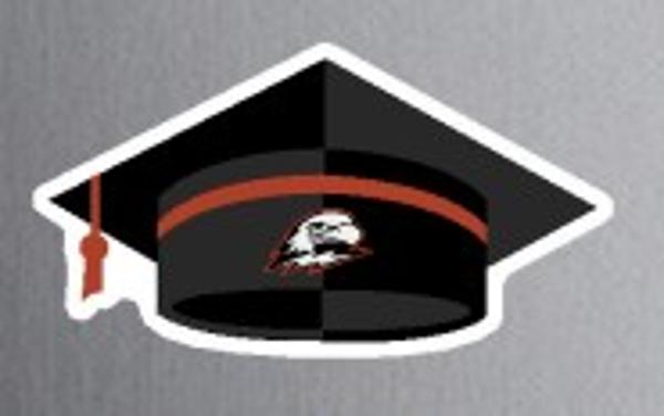 CDI THIN GRAD CAP THOR MAGNET; $2.99