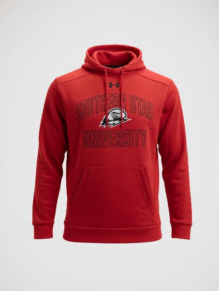Under Armour Red Southern Utah Fleece Hoodie; $69.99