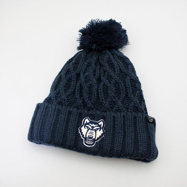 WOLF LOGO MYSTIC BEANIE; $29.99