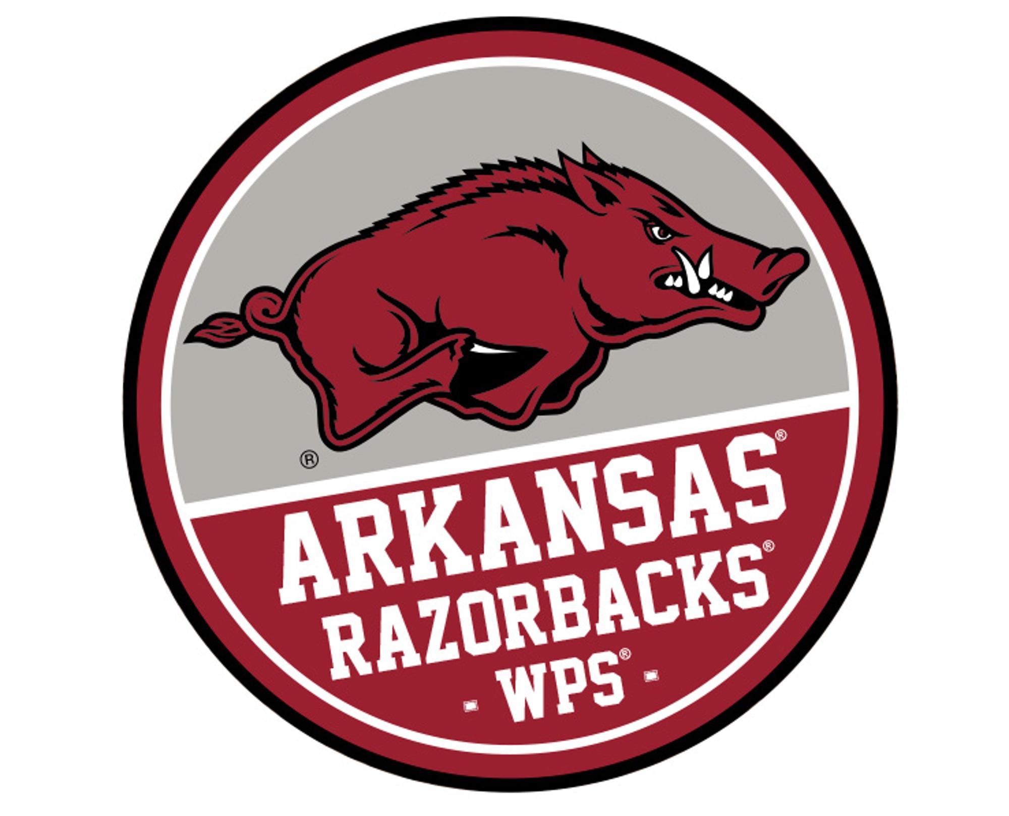 Product image 1 of 1 for Arkansas Razorbacks Magnet Artwood Cicle Circle Color Split