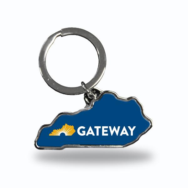 KGCTC KEYCHAIN STATE SHAPED; $10.99